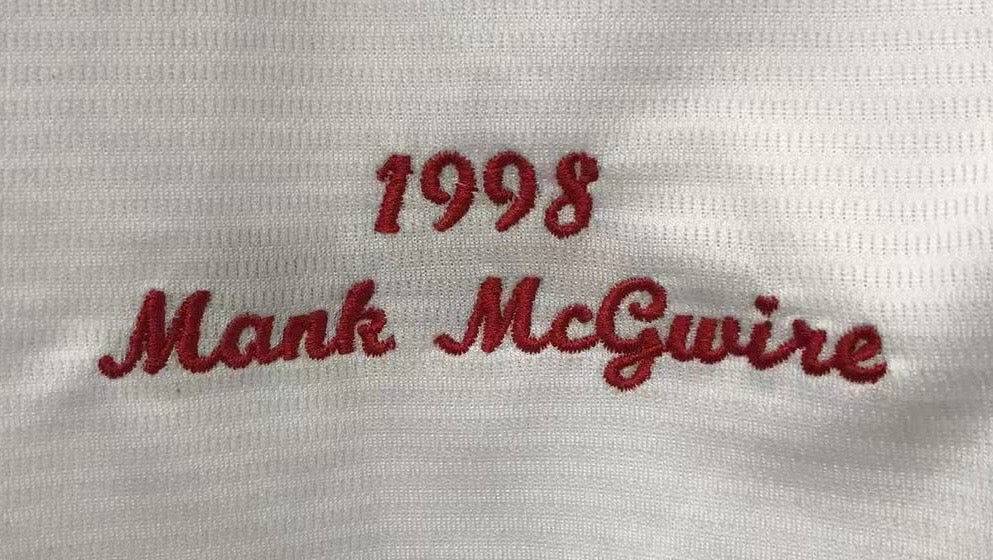 Mark McGwire St. Louis Cardinals Jersey Mitchell & Ness
