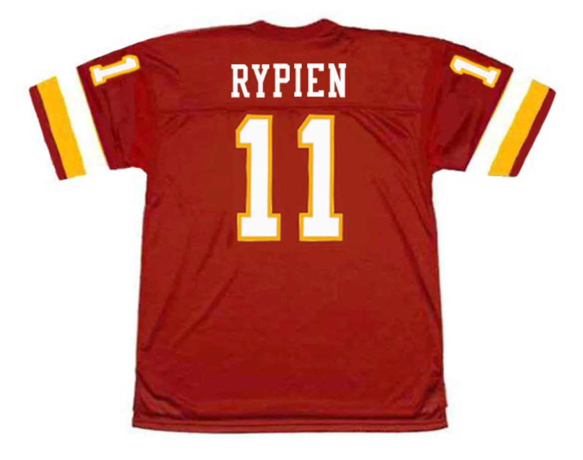 Mark Rypien Washington Redskins Commanders Official NFL Mitchell & Ness Jersey Red