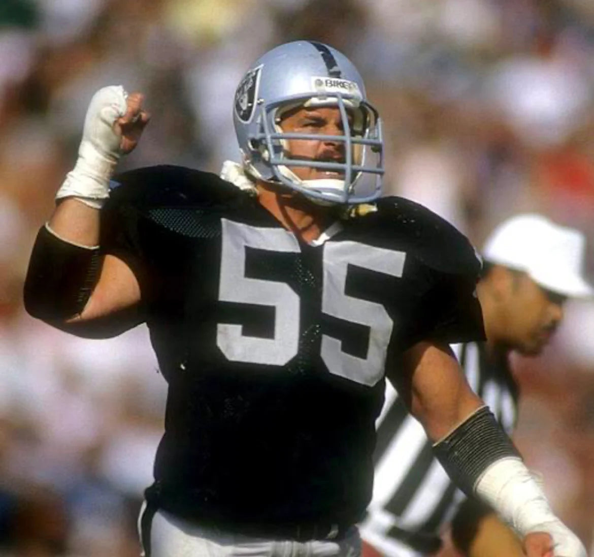 Matt Millen Los Angeles Raiders NFL Mitchell & Ness Jersey