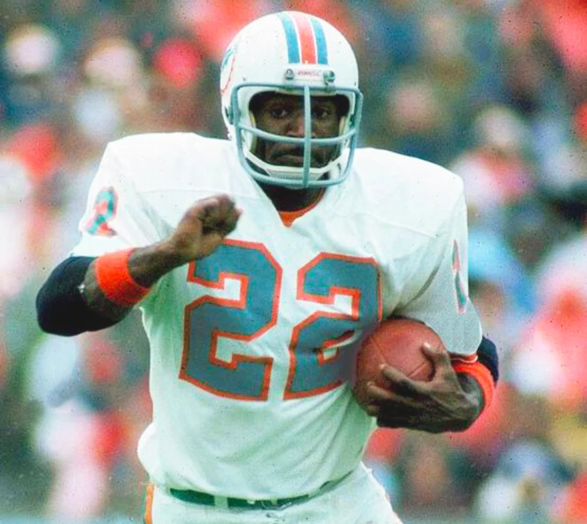 Mercury Morris Miami Dolphins NFL Mitchell & Ness Jersey white