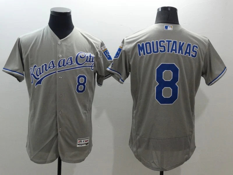Mike Moustakas Kansas City Royals Jersey Majestic