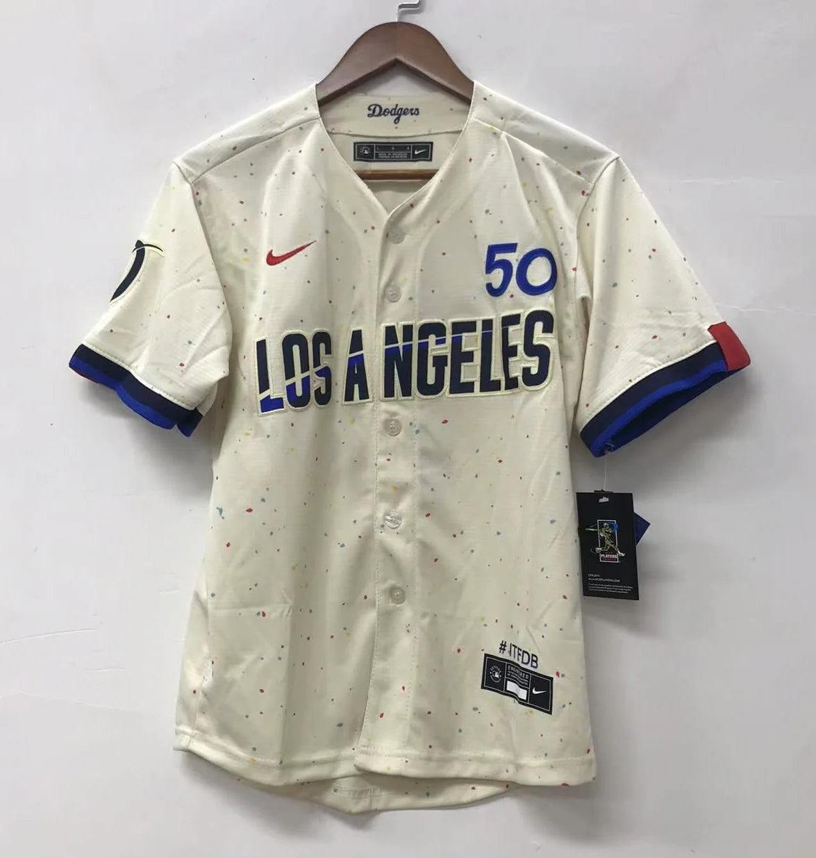 Mookie Betts Los Angeles Dodgers Official City Connect Limited Nike Jersey