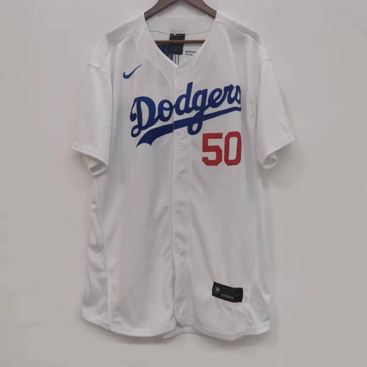 Mookie Betts Los Angeles Dodgers Jersey white Nike
