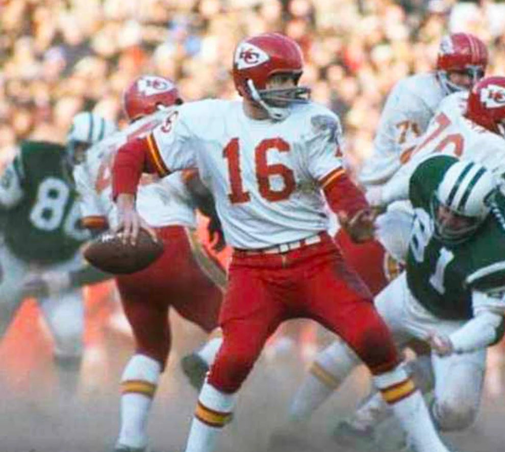 Any name & Number 1969 Kansas City Chiefs NFL Mitchell & Ness Jersey White