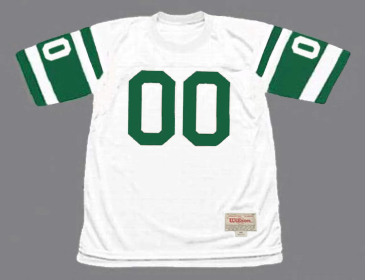 Any name & Number New York Jets NFL customized Mitchell & Ness jersey White
