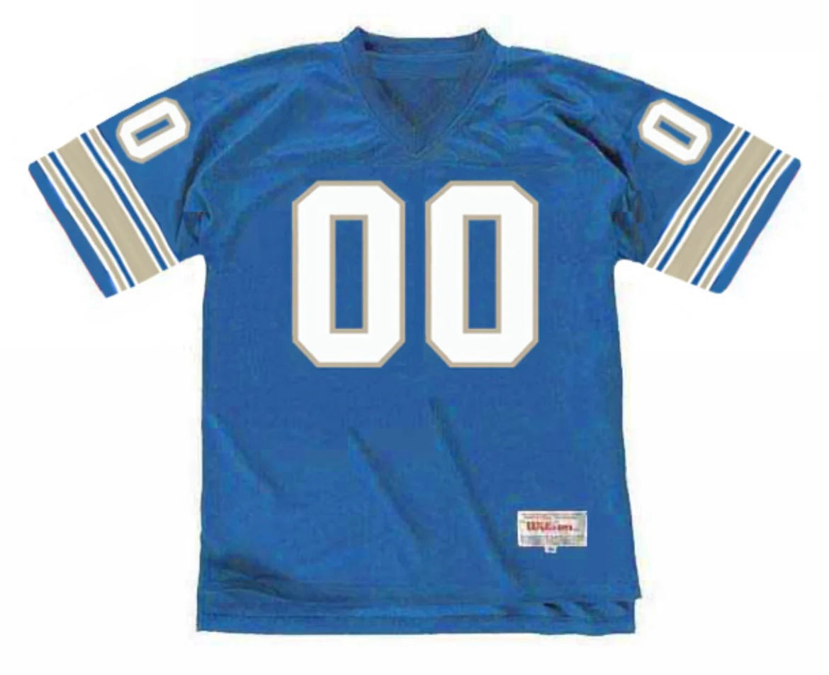 Any name & Number Detroit Lions NFL Mitchell & Ness Jersey