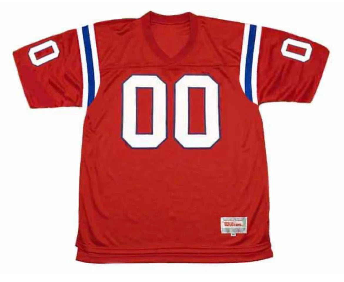 Any name & Number New England Patriots NFL Mitchell & Ness jersey Red