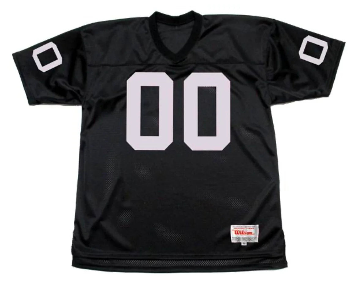 Any name & Number Oakland Los Angeles Raiders NFL Mitchell & Ness Jersey Black