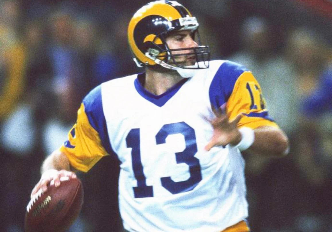 Any name and number St. Louis Rams NFL Mitchell & Ness jersey White