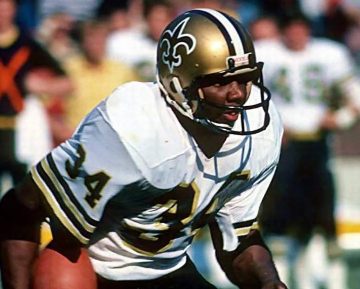 Any name & Number 1970’s 80’s New Orleans Saints NFL Mitchell & Ness Jersey White