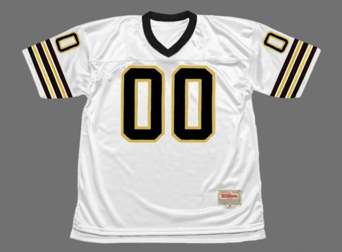 Any name & Number 1970’s 80’s New Orleans Saints NFL Mitchell & Ness Jersey White