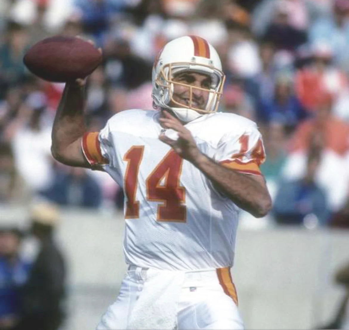 Any name & Number Tampa Bay Buccaneers 1970’s 1980’s early 90’s NFL Mitchell & Ness Jersey White