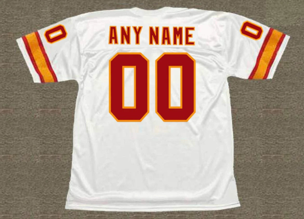 Any name & Number Tampa Bay Buccaneers 1970’s 1980’s early 90’s NFL Mitchell & Ness Jersey White