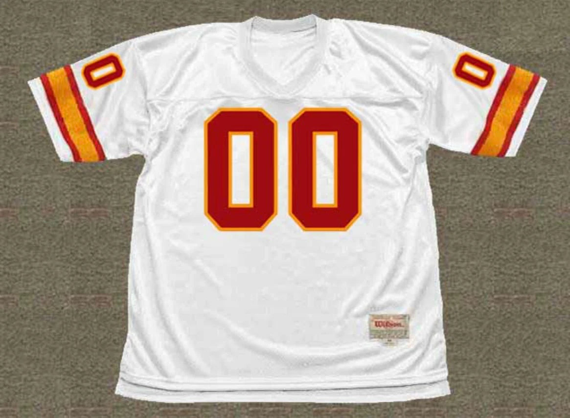 Any name & Number Tampa Bay Buccaneers 1970’s 1980’s early 90’s NFL Mitchell & Ness Jersey White