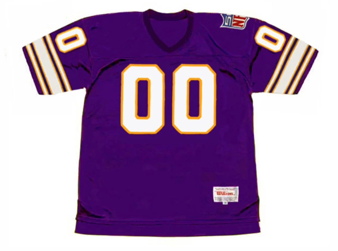 Any name & Number 1969 Minnesota Vikings NFL Mitchell & Ness jersey Purple