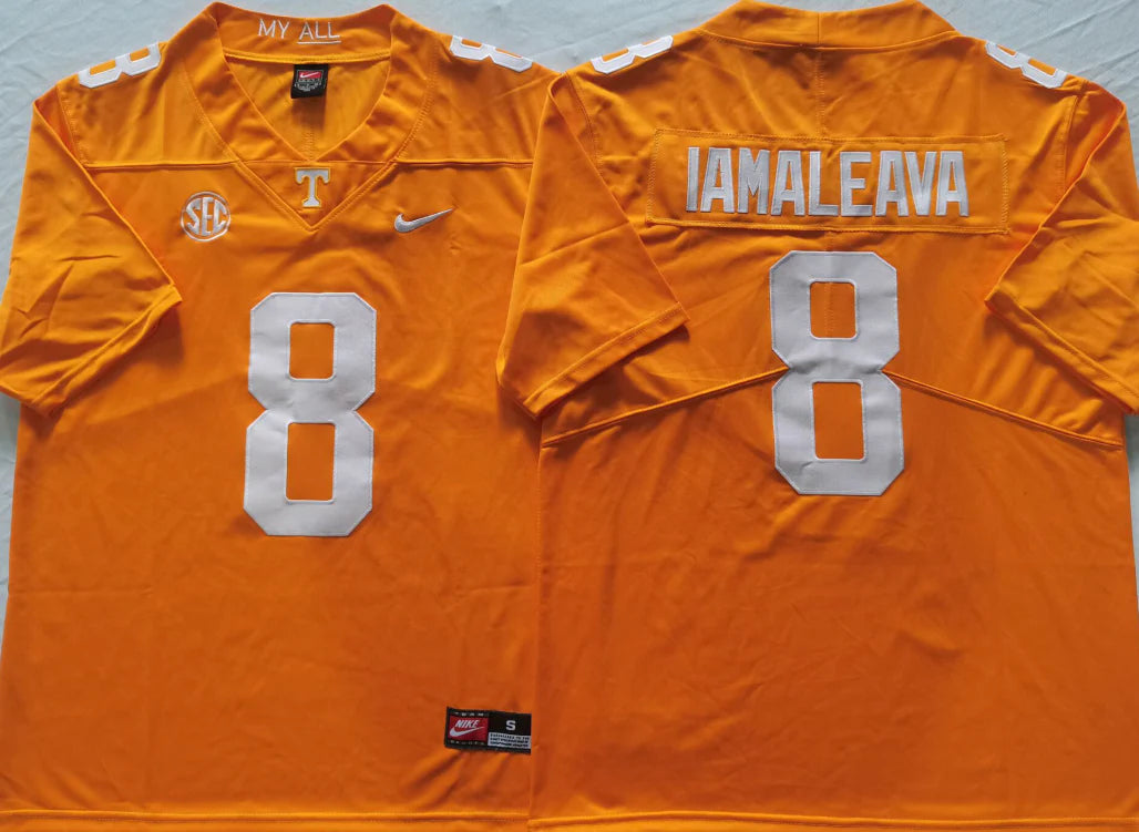 Nico Iamaleava Tennessee Volunteers Jersey Nike Orange
