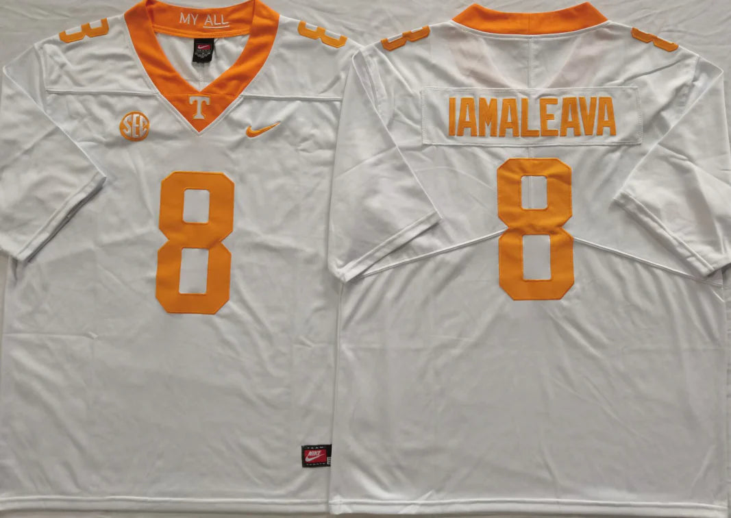 Nico Iamaleava Tennessee Volunteers Jersey Nike white