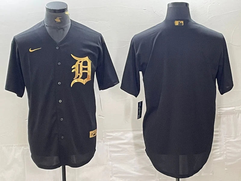 Detroit Tigers Jersey Nike No name on back Dark Blue