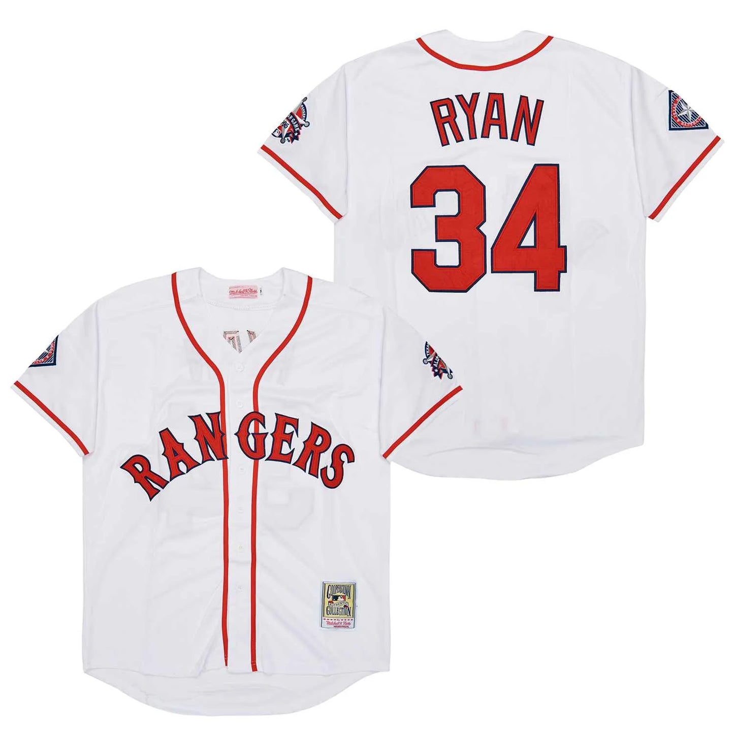 Nolan Ryan Texas Rangers Jersey Mitchell & Ness