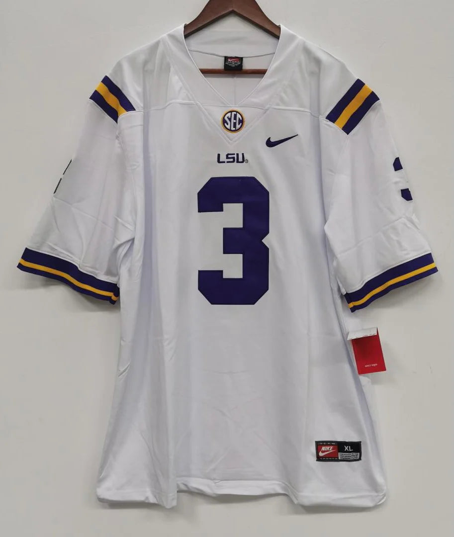 Odell Beckham Jr. LSU Tigers Jersey White