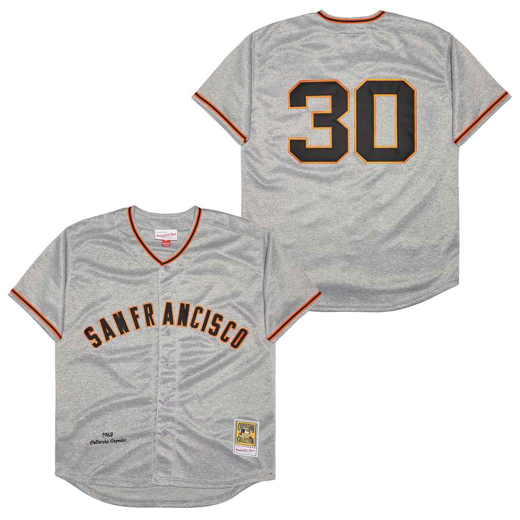 Orlando Cepeda San Francisco Giants Jersey Mitchell & Ness