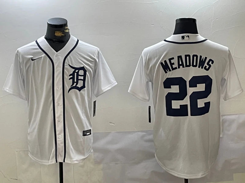 Parker Meadows Detroit Tigers Official MLB Jersey
