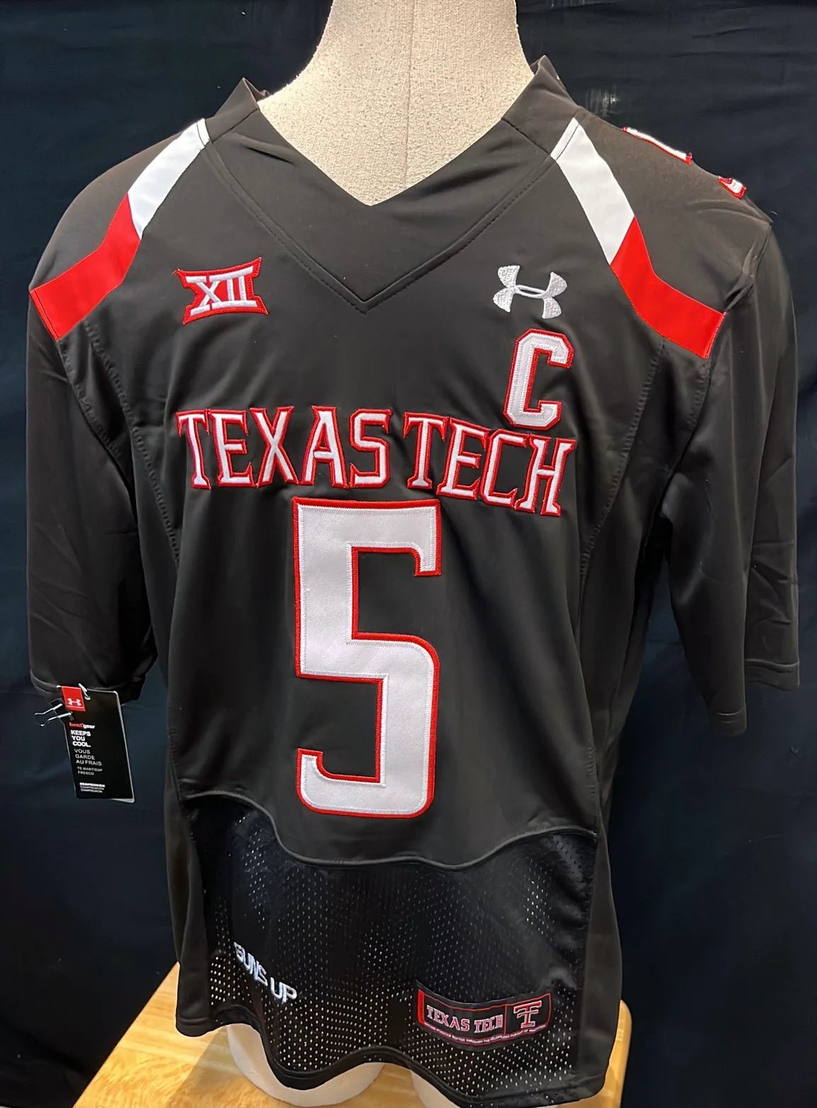 Patrick Mahomes Texas Tech Jersey black