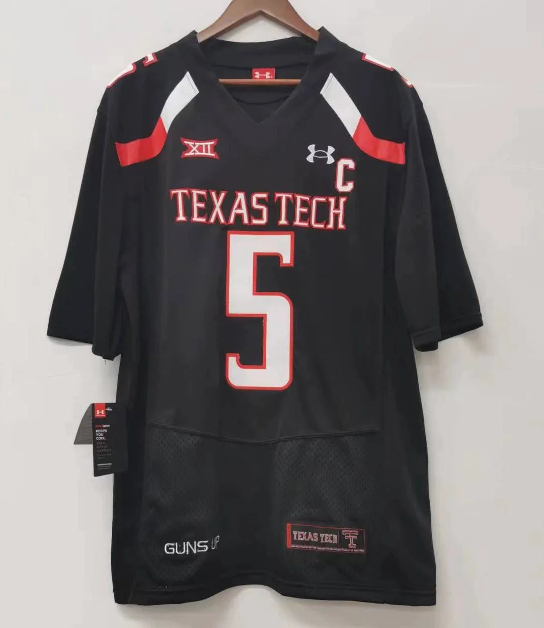 Patrick Mahomes Texas Tech Jersey black
