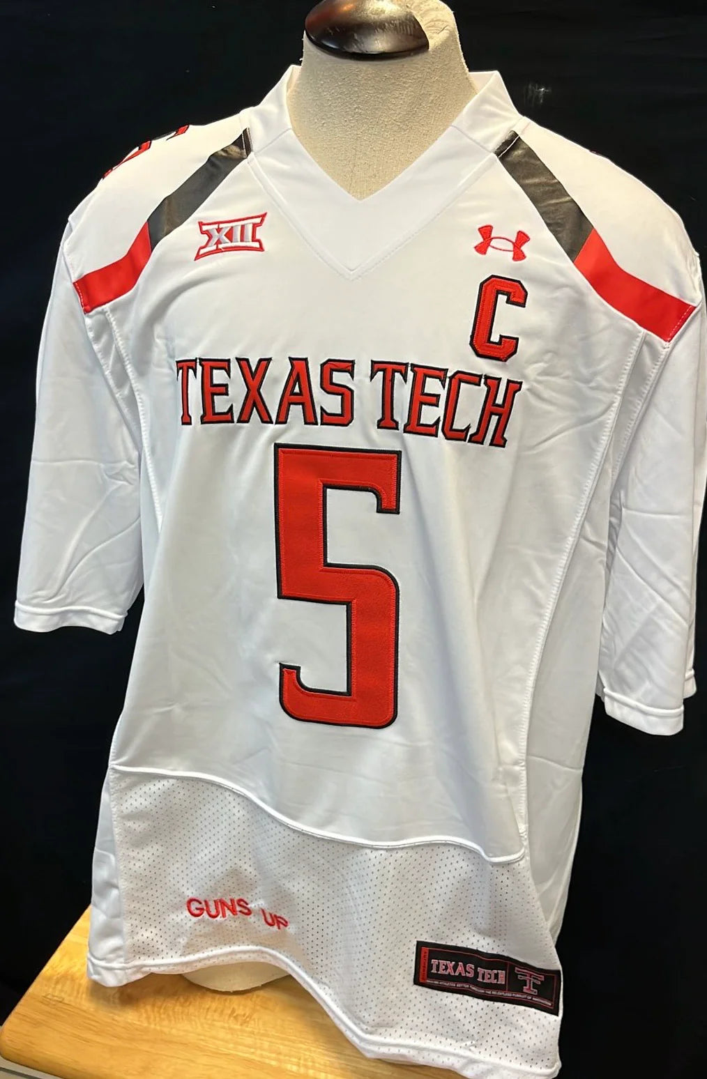 Patrick Mahomes Texas Tech Jersey white
