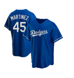 Pedro Martinez Los Angeles Dodgers Official MLB jersey Mitchell & Ness blue