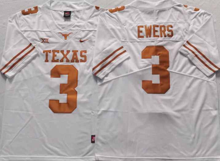 Quinn Ewers Texas Longhorns Jersey Nike white