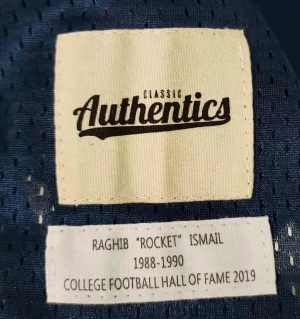 Raghib “Rocket” Ismail Notre Dame Jersey