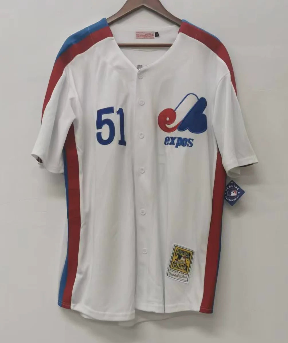 Randy Johnson Montreal Expos jersey Mitchell & Ness