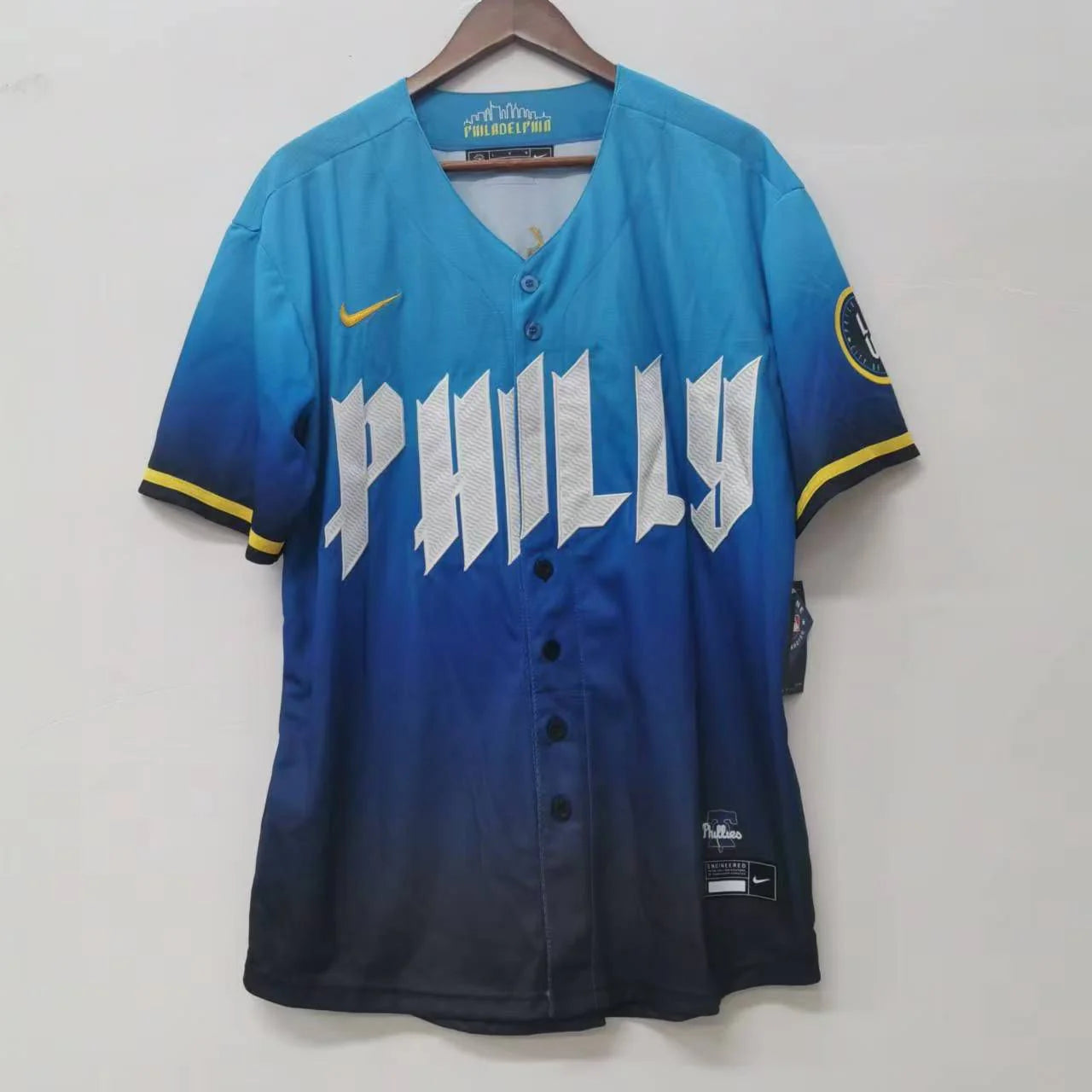 Ranger Suarez Philadelphia Phillies Blue City Connect MLB Limited Jersey