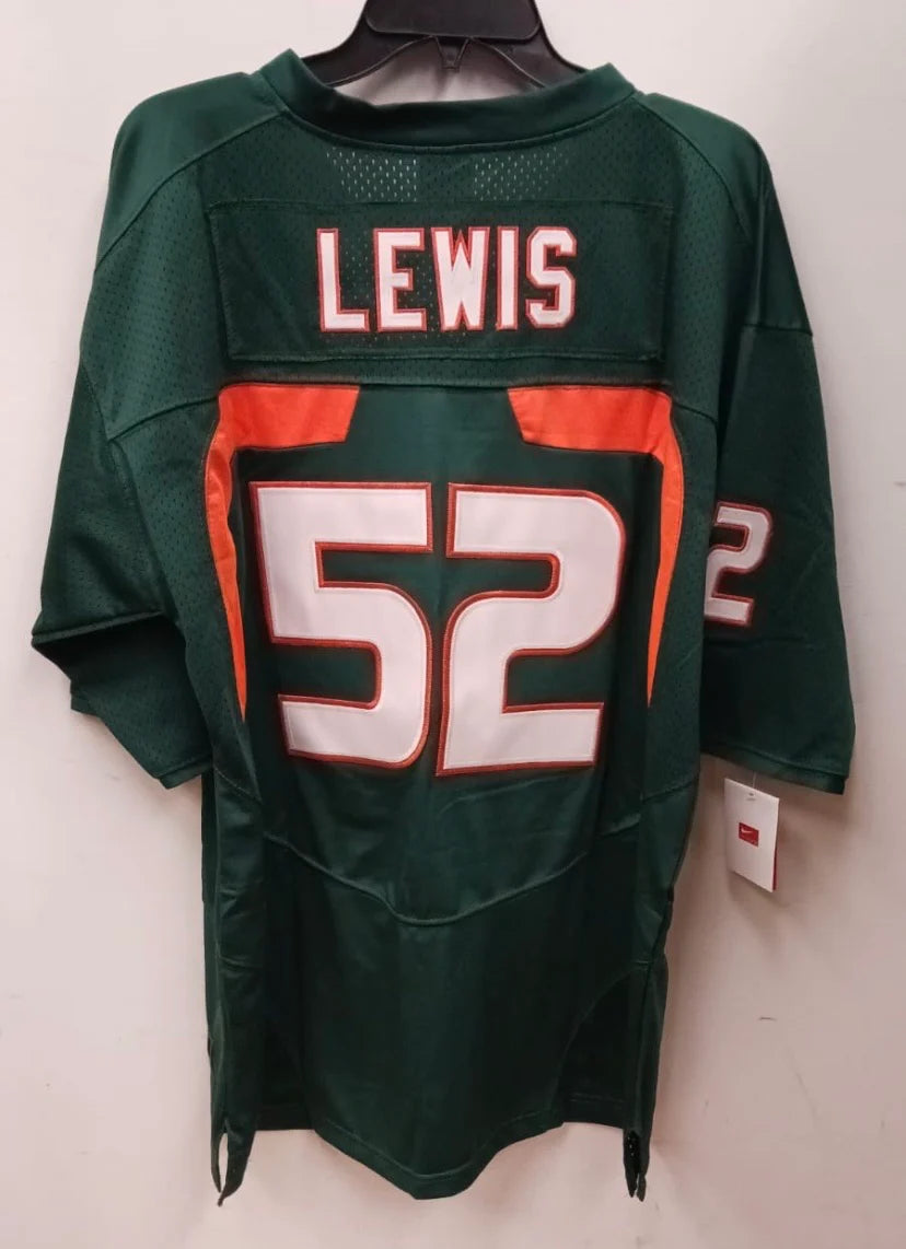 Ray Lewis Miami Hurricanes Jersey