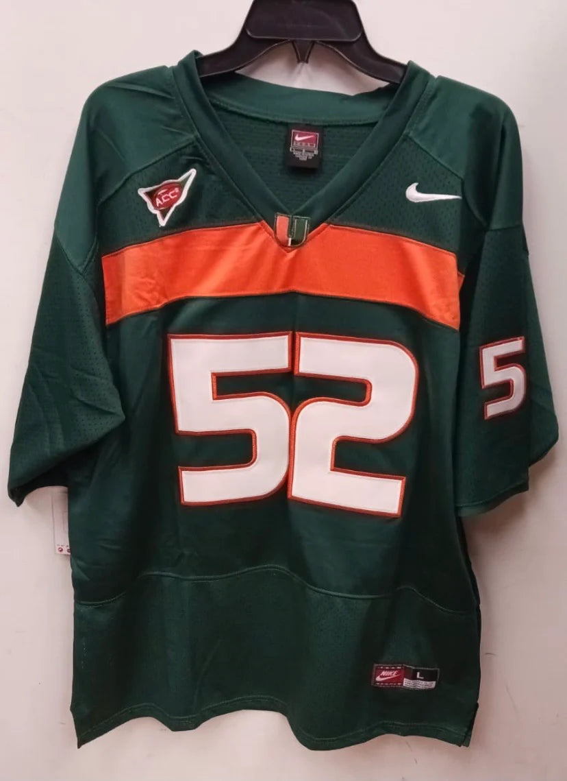 Ray Lewis Miami Hurricanes Jersey