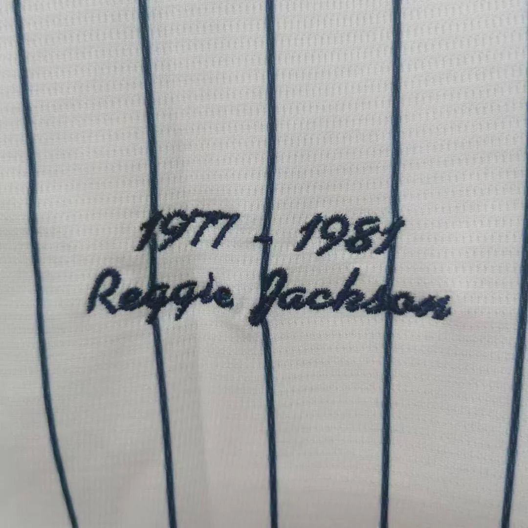 Reggie Jackson New York Yankees Jersey pinstripe 1977-78 Mitchell & Ness