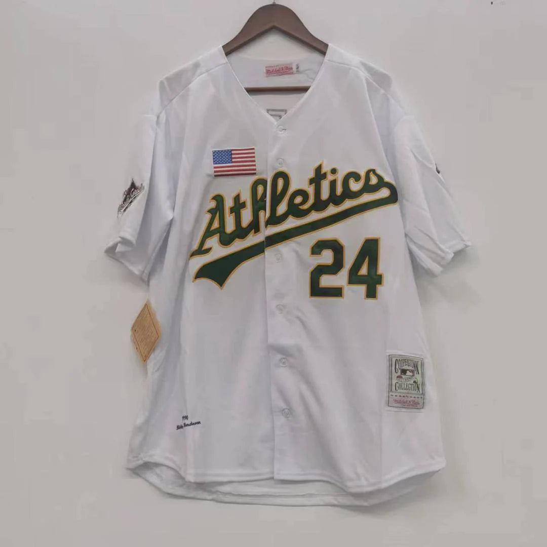 Rickey Henderson Oakland A’s Athletics Jersey