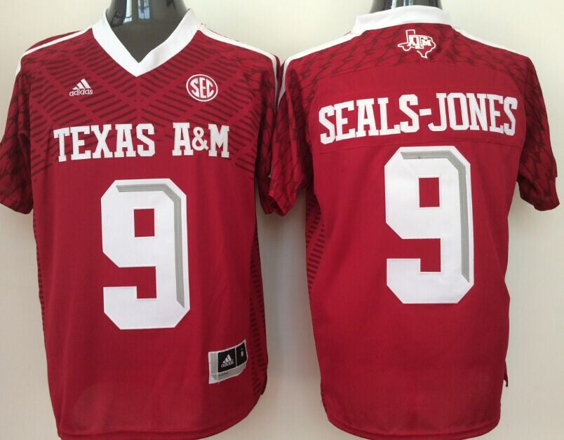 Ricky Seals-Jones Texas A&M Red Jersey Adidas