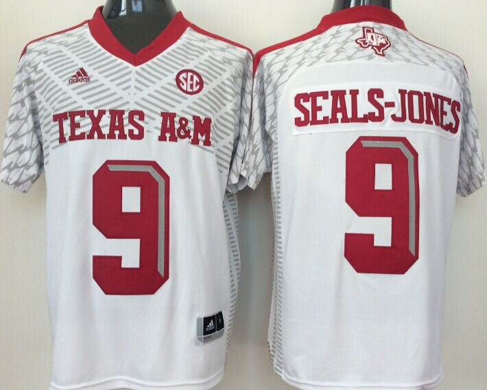 Ricky Seals-Jones Texas A&M Jersey Adidas white