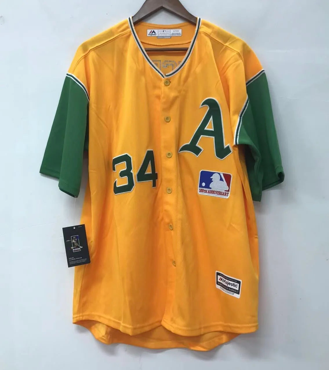Rollie Fingers Oakland A’s Athletics Jersey Mitchell & Ness