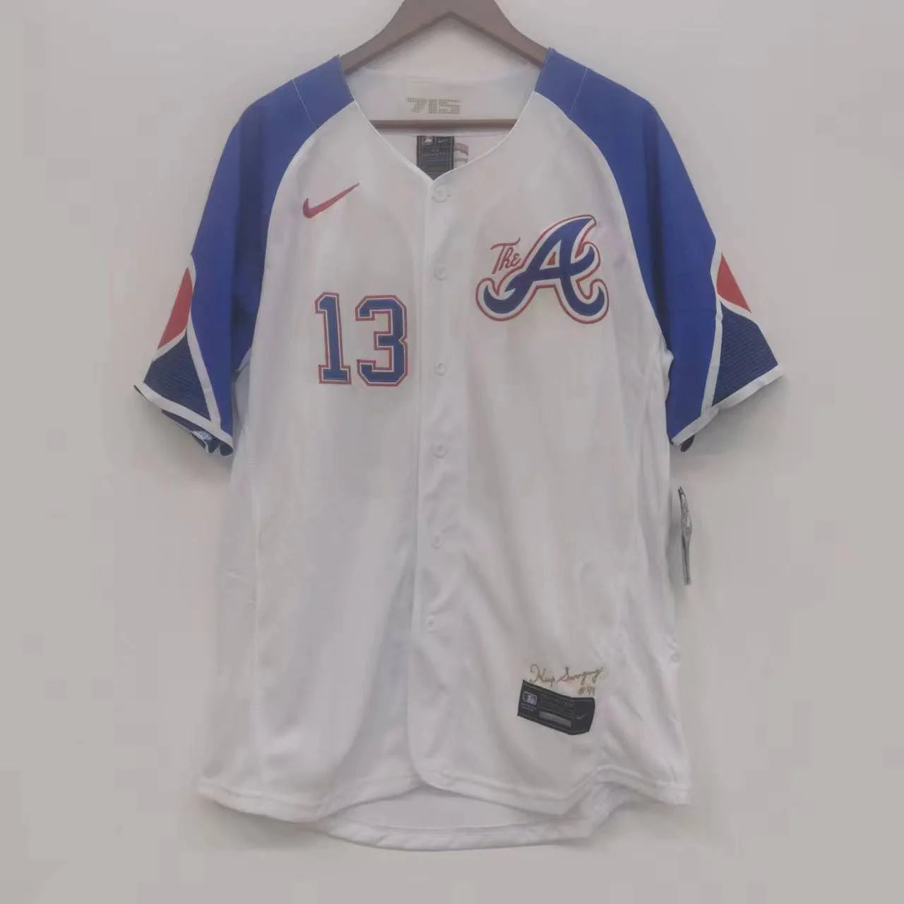 Ronald Acuña Jr. Atlanta Braves City Connect Jersey Nike