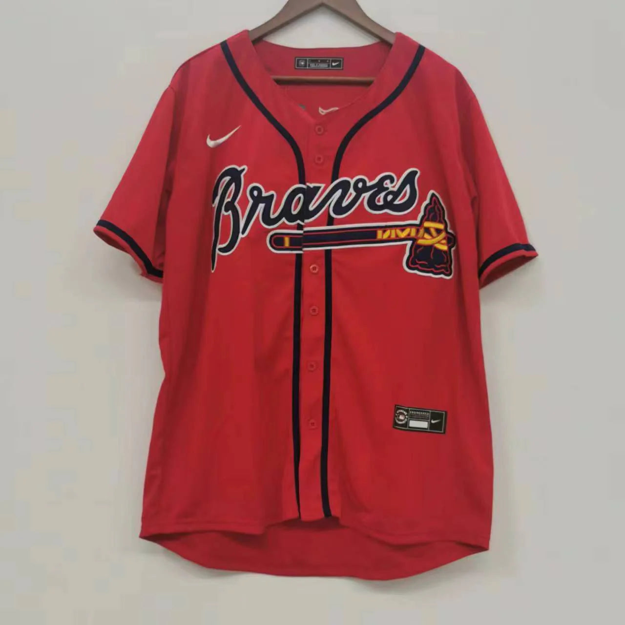 Ronald Acuña Jr. Atlanta Braves Jersey Nike Red