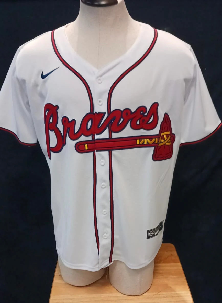 Ronald Acuña Jr. Atlanta Braves Jersey Nike white