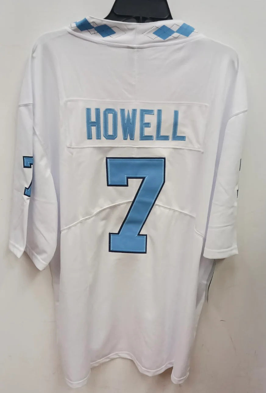 Sam Howell North Carolina Tar Heels Jersey white