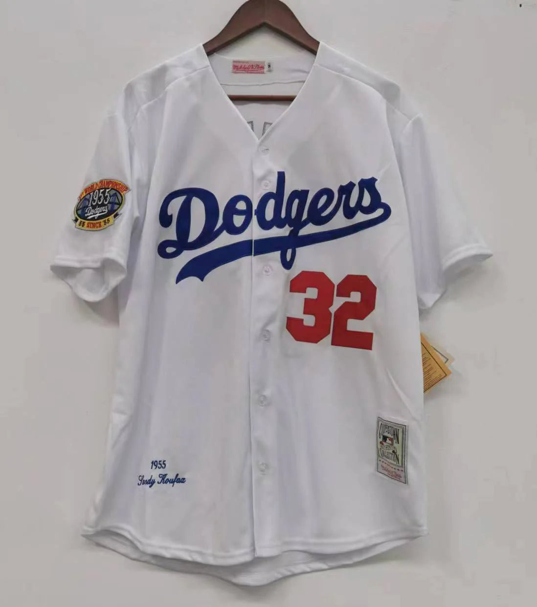 Sandy Koufax Brooklyn Los Angeles Dodgers Jersey Mitchell & Ness