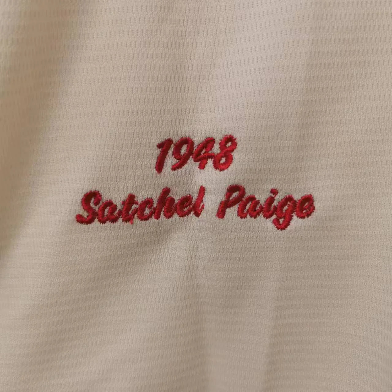 Satchel Paige Cleveland Indians Jersey Mitchell & Ness