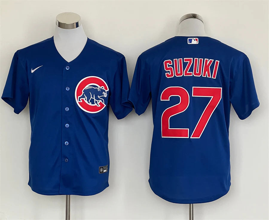 Seiya Suzuki Chicago Cubs Nike Blue