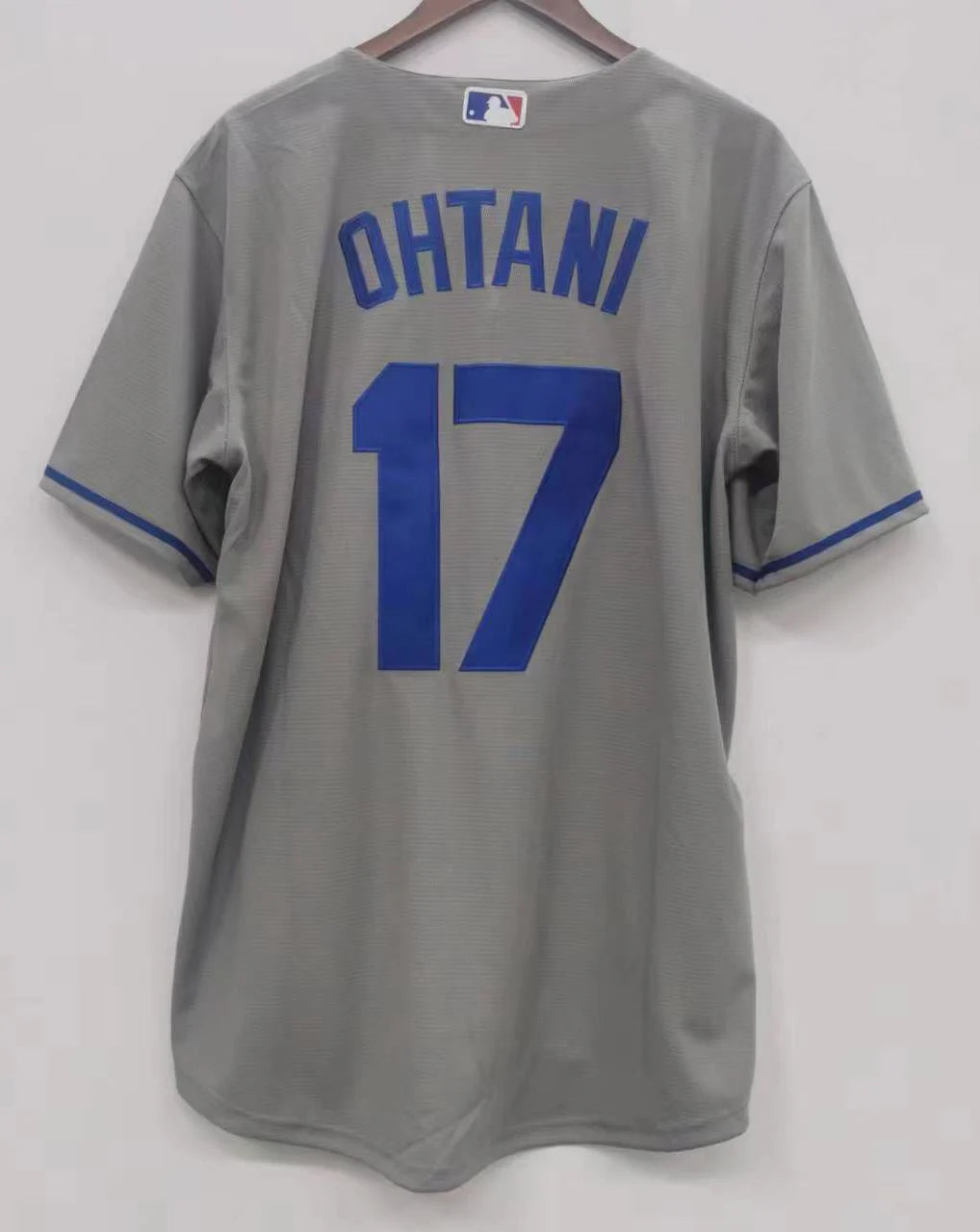 Shohei Ohtani Los Angeles Dodgers jersey Gray