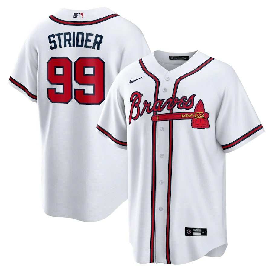 Spencer Strider Atlanta Braves Official MLB Nike Jersey